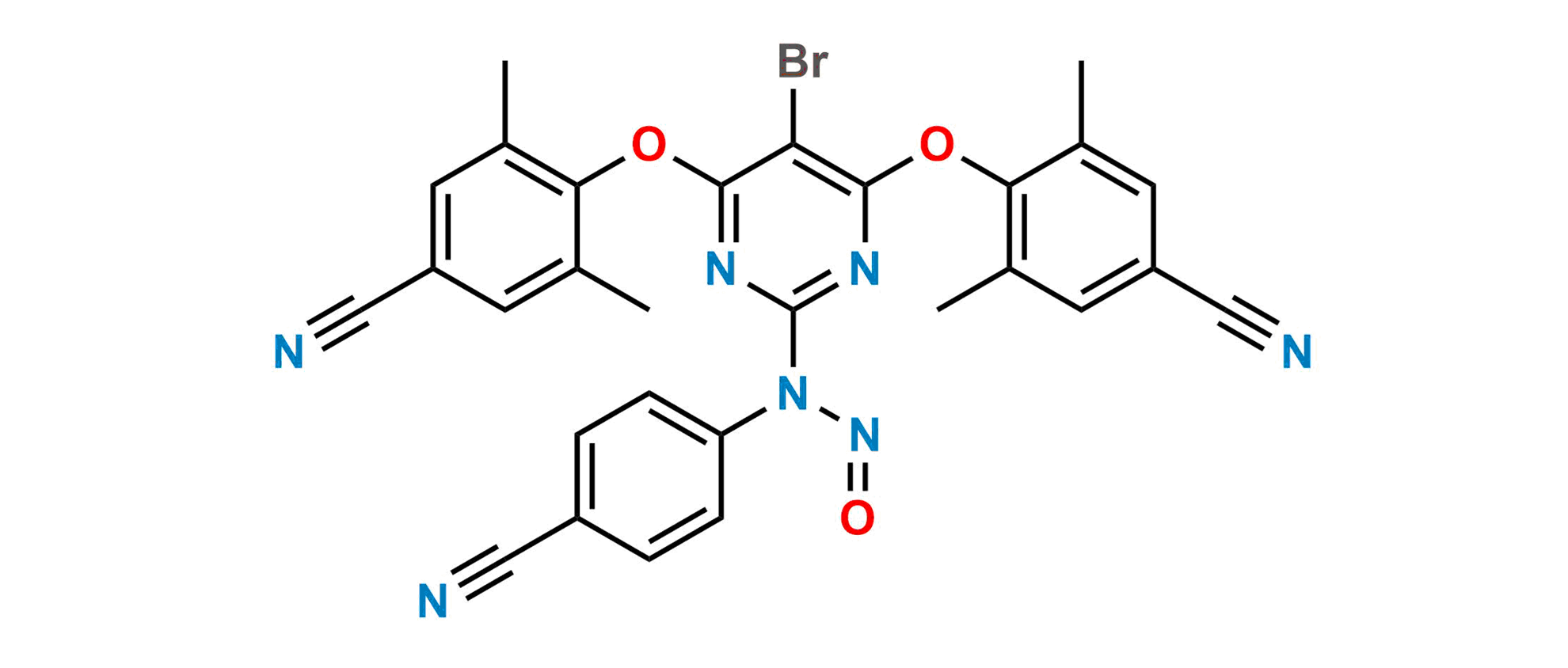Etravirine 6-Dimer Nitroso Impurity